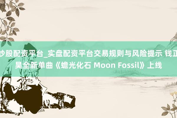 炒股配资平台_实盘配资平台交易规则与风险提示 钱正昊全新单曲《蟾光化石 Moon Fossil》上线