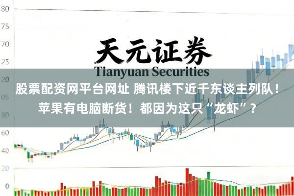 股票配资网平台网址 腾讯楼下近千东谈主列队！苹果有电脑断货！都因为这只“龙虾”？